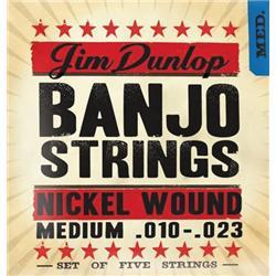 סט מיתרים לבנג'ו 5 מיתרים DUNLOP DJN01023 MED