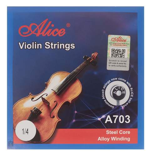 סט מיתרים לכינור ALICE A703A 1/4