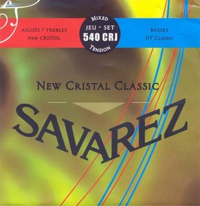 סט מיתרים לקלאסית SAVAREZ CRISTAL STD/HT 540CRJ