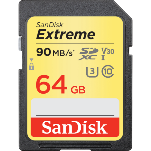Sandisk  Extreme SDXC  64GB 150mbs