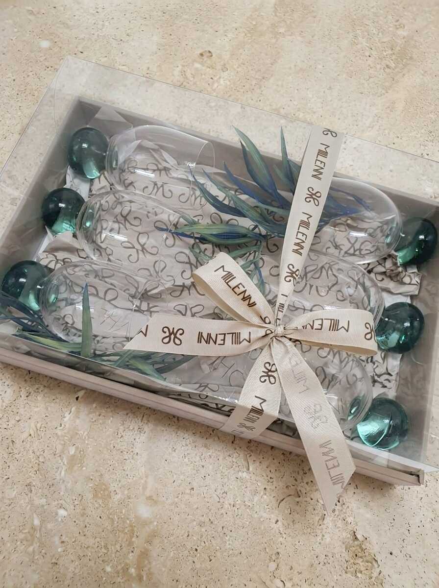 סט כוסות תאילנדי באריזה מהודרת
