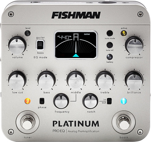 פרה אמפ אקולייזר לגיטרה FISHMAN PLATINUM PRO EQ PLT-201