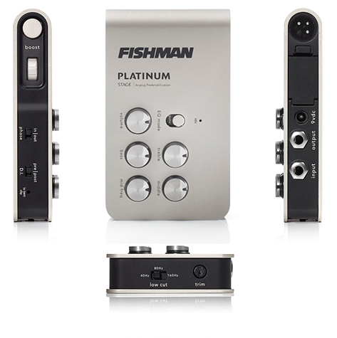 פרה אמפ אקולייזר לגיטרה FISHMAN PLATINUM STAGE PLT-301