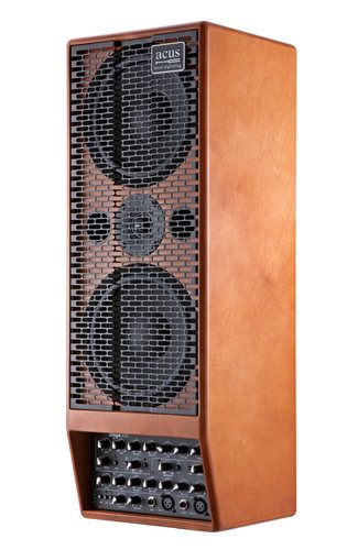 רמקול מוגבר 2 ערוצים עם אפקטים Acus STAGE 350 WOOD 350 W rms