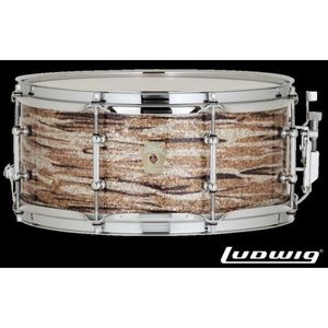 תוף סנר "6 * "13 LUDWIG LS557TX1CCS Brass Oyster Glass