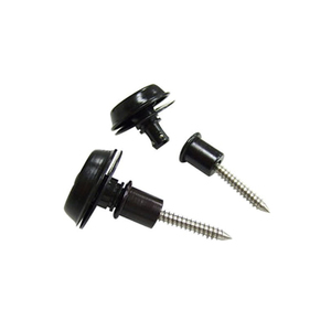 זוג נועלים לרצועה שחור דנלופ Dunlop SLS1403BK FLUSH-SET