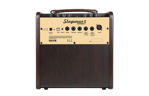 מגבר לגיטרה אקוסטית נטען עם לופר ואפקטים NUX Stageman II Bluetooth 80W AC-80
