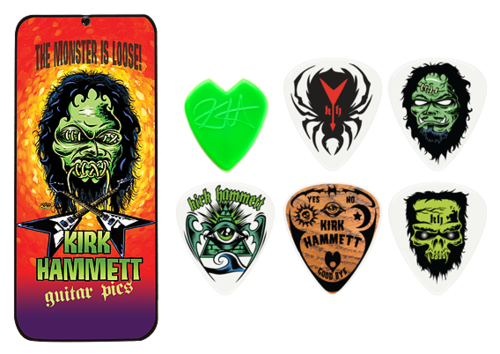 קופסה עם 6 מפרטים KH01T088 KIRK HAMMETT