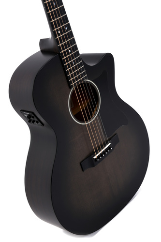 גיטרה אקוסטית מוגברת SIGMA GMC-STE-BKB CUTAWAY