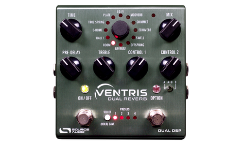 אפקט רוורב Source Audio Ventris Dual Reverb SA262