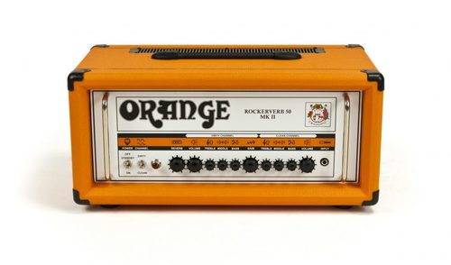 מגבר ראש מנורות 50W לגיטרה 2 ערוצים ORANGE Rockerverb 50H MKII