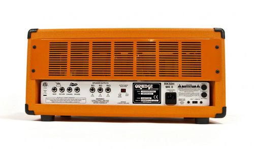מגבר ראש מנורות 50W לגיטרה 2 ערוצים ORANGE Rockerverb 50H MKII
