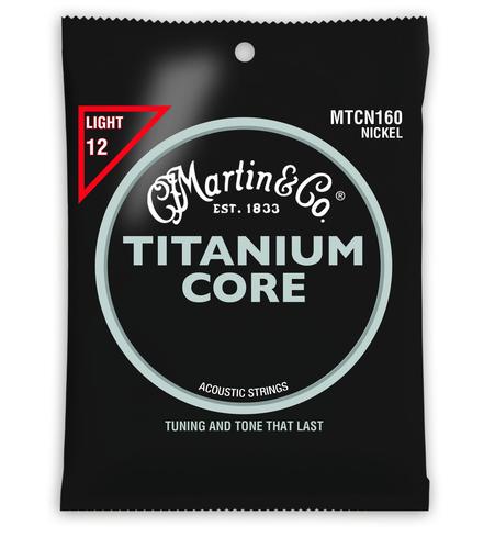 סט מיתרים 012 טיטניום לאקוסטית MARTIN Titanium MTCN160