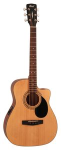 גיטרה אקוסטית מוגברת  CORT AF515CE-OP CUTAWAY