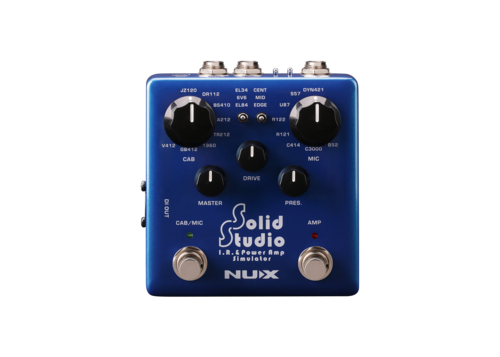 מולטי מדמה מגברים NUX NSS-5 Solid Studio Power Amp Simulator