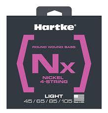 סט מיתרים לגיטרה בס 5 מיתרים 0.45-1.25 HARTKE HSBNX545