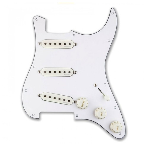 סט פיקאפים כולל פיגארד לחשמלית FISHMAN FLUENCE 3 SINGLE WHITE