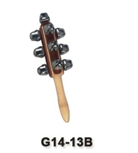 ידית מעץ עם 13 פעמונים FLEET G14-13B