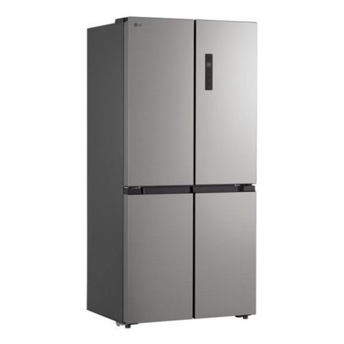 מקרר 4 דלתות מקפיא תחתון 474 ליטר LG GR-B470BE - גימור נירוסטה אחריות ע