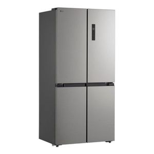 מקרר 4 דלתות מקפיא תחתון 474 ליטר LG GR-B470BE - גימור נירוסטה אחריות ע"י היבואן הרשמי