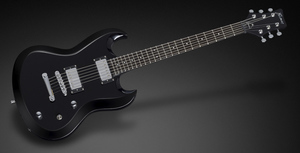 גיטרה חשמלית FRAMUS Phil XG Solid Black High Polish