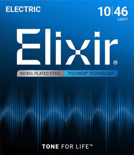 סט מיתרים לחשמלית ELIXIR POLYWEB 12050 10-46