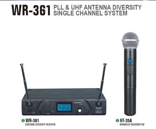 סט אלחוטי ידני תדרים משתנים KARSECT WR-361-HT-35A UHF