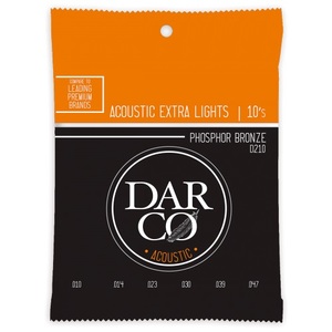 סט מיתרים 0.10 לאקוסטית DARCO D210