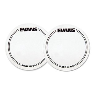 זוג מדבקות תוף בס EVANS CLR POLY BD PTCH 1-PEDAL