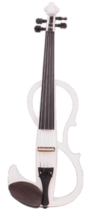 כינור חשמלי 4/4 קומפלט עם ארגז וקשת VE-400WH