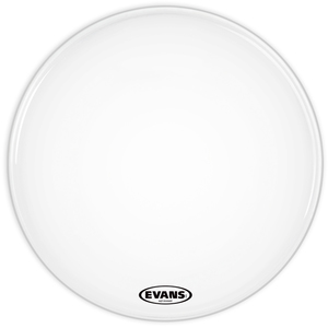 עור לתוף בס "20 EVANS EQ3 RES CTD WHT NO PORT