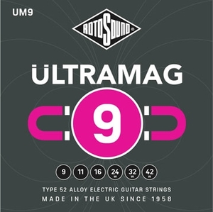 סט מיתרים 0.9 לחשמלית ROTOSOUND ULTRAMAG 0.9 GAUGE