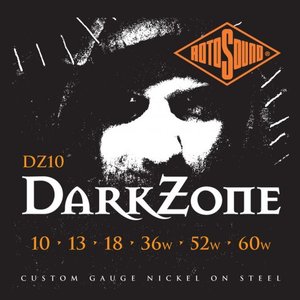 סט מיתרים 0.10 לחשמלית ROTOSOUND DARK ZONE NICKEL SPECIALTY SET 10-60