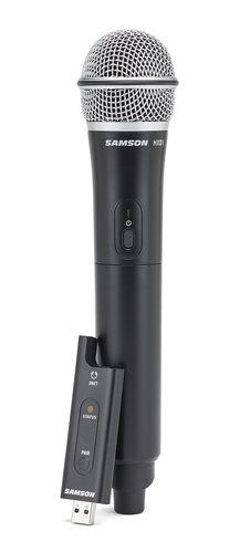מיקרופון אלחוטי ידני SAMSON Stage XPD2 Handheld Wireless System USB