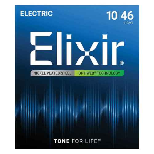 סט מיתרים לחשמלית ELIXIR OPTIWEB 19052 10-46