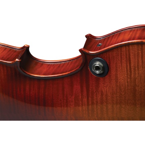 כינור אקוסטי חשמלי 4 מיתרים + ארגז The Realist Violin RV4e
