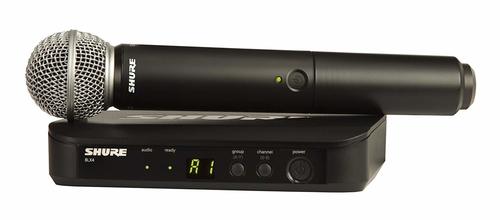 סט אלחוטי מיקרופון ידני SHURE BLX SM58