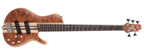 גיטרה בס 5 מיתרים +ארגז CORT A5 Beyond OPBN Single Cut Multi-Scale