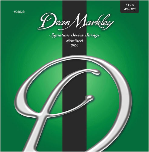 סט 5 מיתרים לגיטרה בס Dean Markley 2602B Signature NickelSteel Bass 40-128