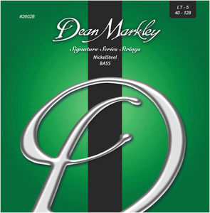 סט 5 מיתרים לגיטרה בס Dean Markley 2602B Signature NickelSteel Bass 40-128