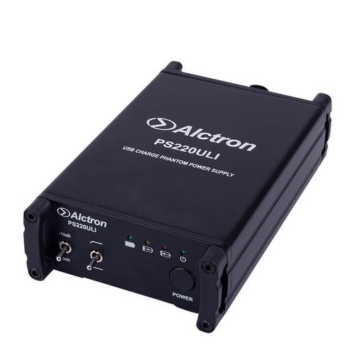 ספק פאנטום נטען ALCTRON PS220ULI 48V Phantom Power Supply