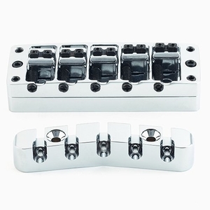 גשר + מחזיק מיתרים לבס 5 מיתרים ניקל  WARWICK SP W 30128 5C