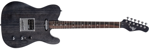 גיטרה חשמלית MICHAEL KELLY MK 54 OPEN PORE BLACK EBONY FB