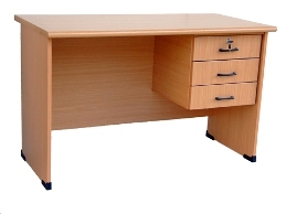 שולחן משרדי סטודנט +מגירות 120X60