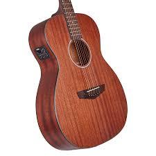 גיטרה אקוסטית מוגברת D'Angelico PREMIER TAMMANY LS MAHOGANY SATIN