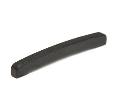 נאט לגיטרה לא מחורץ GRAPH TECH PT-1000-00 Black TUSQ XL Fender Curved Bottom Blank