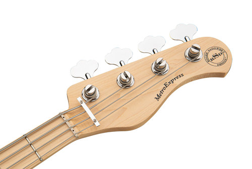 גיטרה בס אקטיבית 4 SADOWSKY 21 Fret Vintage JJ Bass 4 BK SHP CH Maple