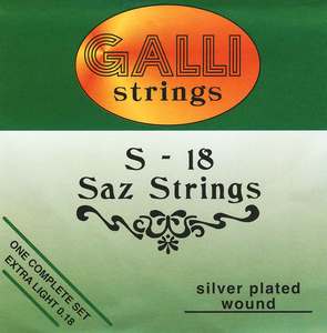 סט מיתרים לסאז GALLI S-18