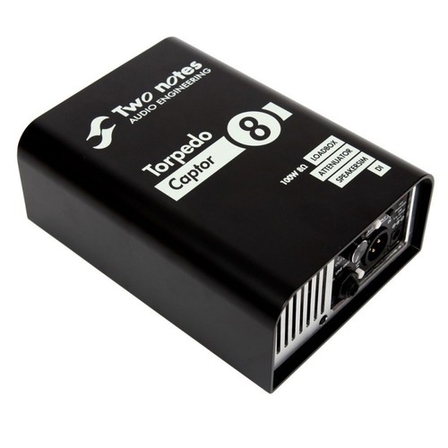 Two Notes Torpedo Captor Loadbox, attenuator, speakesim, DI 100W 8Ohms