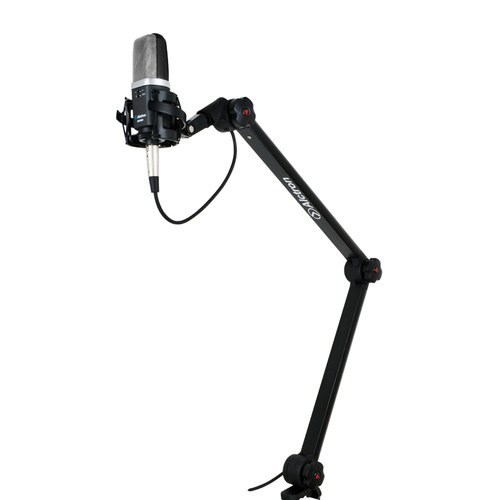 סטנד למיקרופון עם תפסן לשולחן ALCTRON MA614B Broadcasting Stands